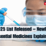 NLEM 2025 List Released – Newly Added Essential Medicines Explained