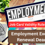 Employment Exchange Renewal Deadline 2025 – Job Card Validity Rules Updated